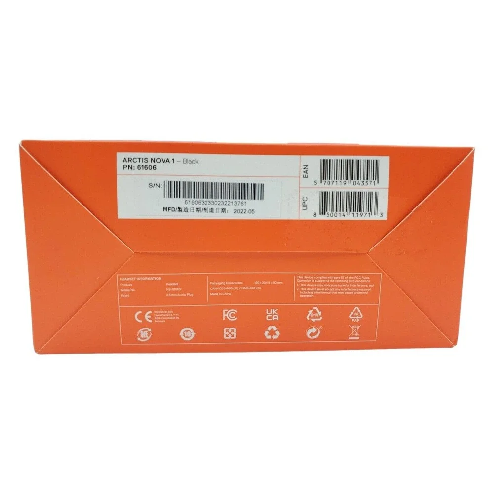 SteelSeries open box